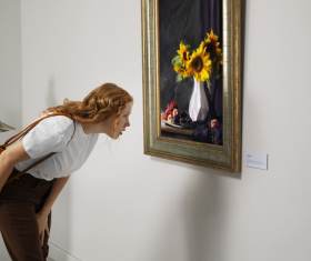Chagall’s “The Walk” exhibited in Minsk for the first time
