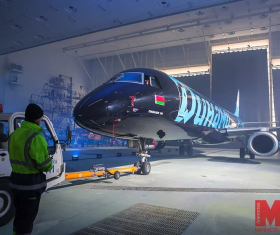 Belavia and Dinamo-Minsk presented the first branded aircraft